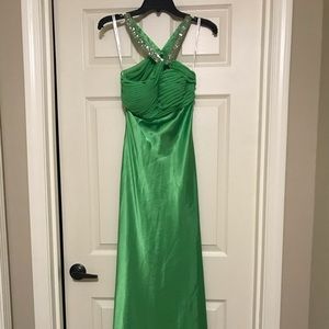 Green dress